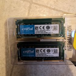 Crucial 16 GB Ram DDR4