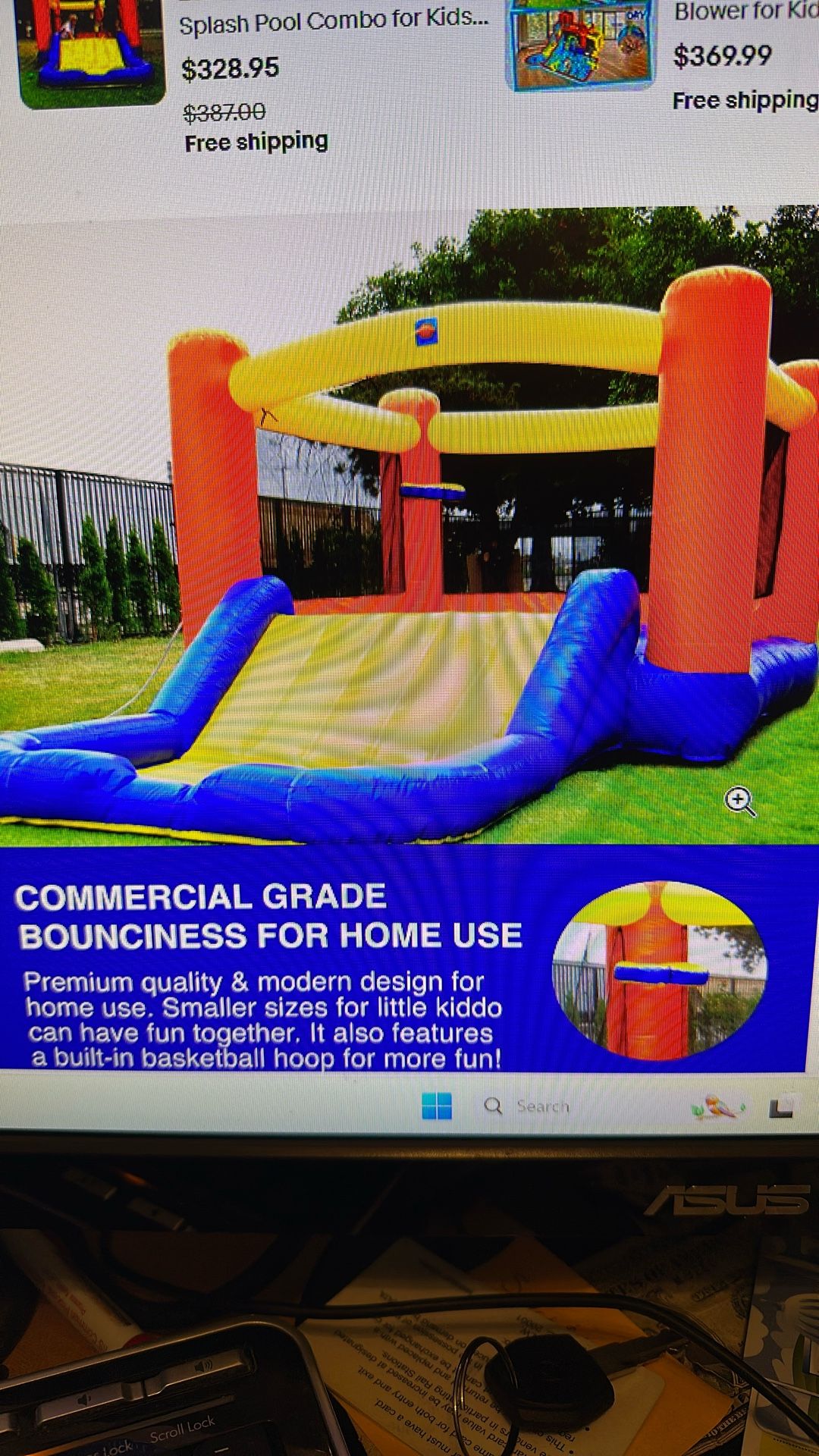 Herokiddo Small Bounce House