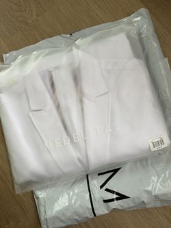 Medelita Jane White Coat - Women’s Size 16 $50