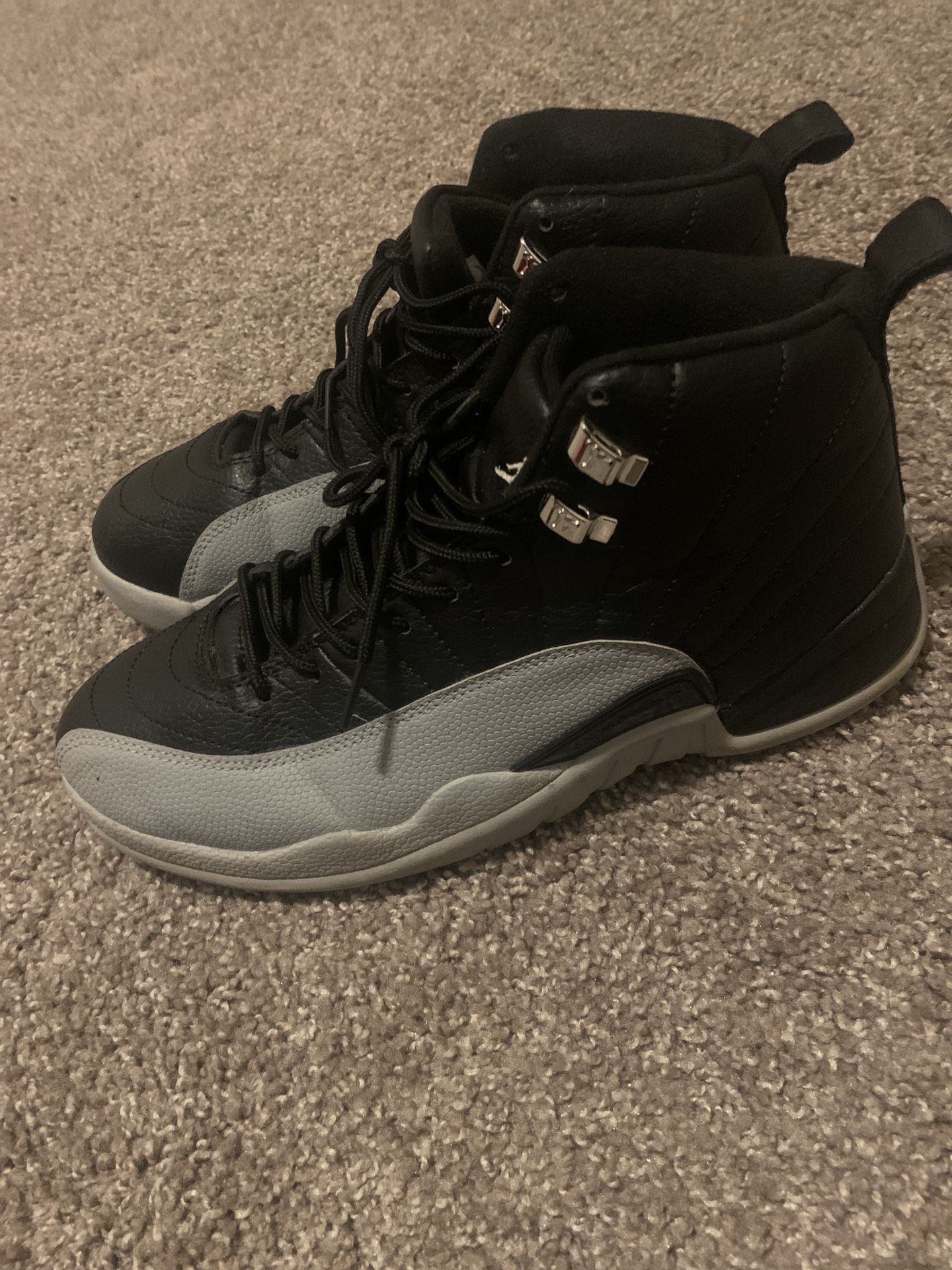 jordan’s 12 wolf greys