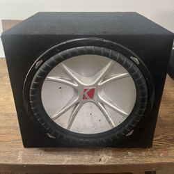 12” Kicker Sub