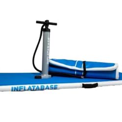 NEW IN BOX - Inflatabase - Inflatable Air Professional Exercise Table/Mat for Physical Therapy Goals with Manual Air Pump for Adult Training Home Exer
