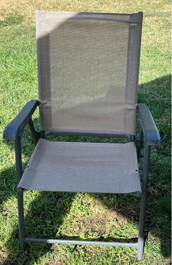 Outdoor Patio Folding Chair with Arms