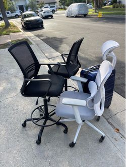 Two black chairs only