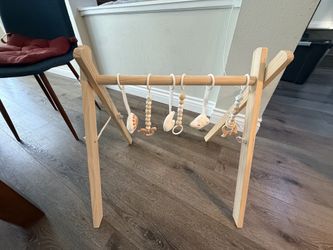 Wooden Baby Activity Play Gym