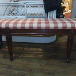 HENKLE-HARRIS MAHOGANY Bench