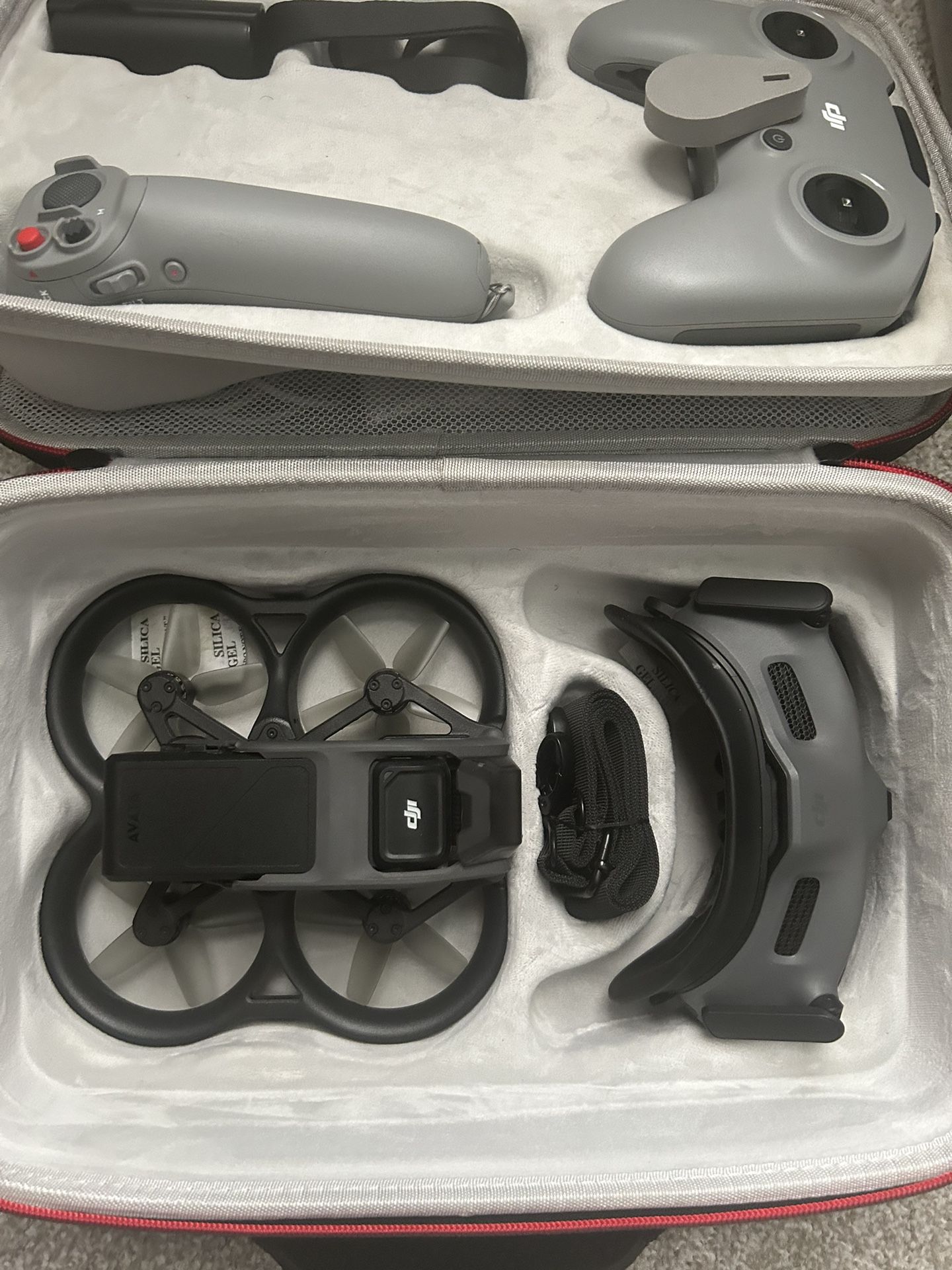 DJI Avatar Drone With 2 Controllers Head Band And Carrying Case