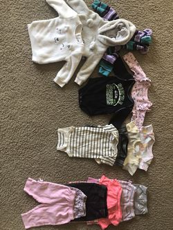 3-6 month baby clothes bundle