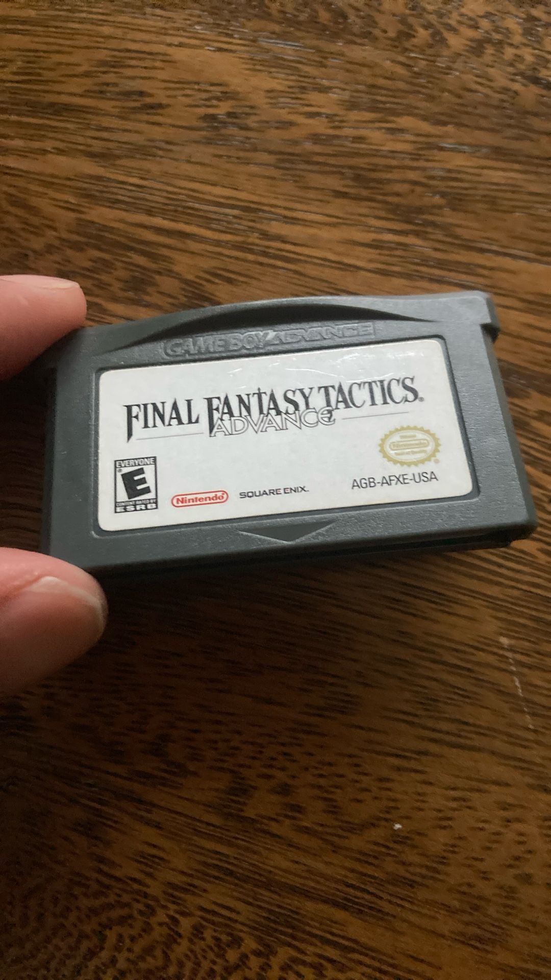 Final Fantasy Tactics Advance Authentic Tested