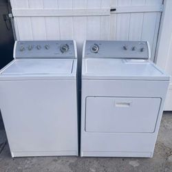 Washer And Dryer Whirlpool Top Load 