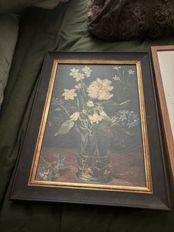Framed Floral Still Life Art Print
