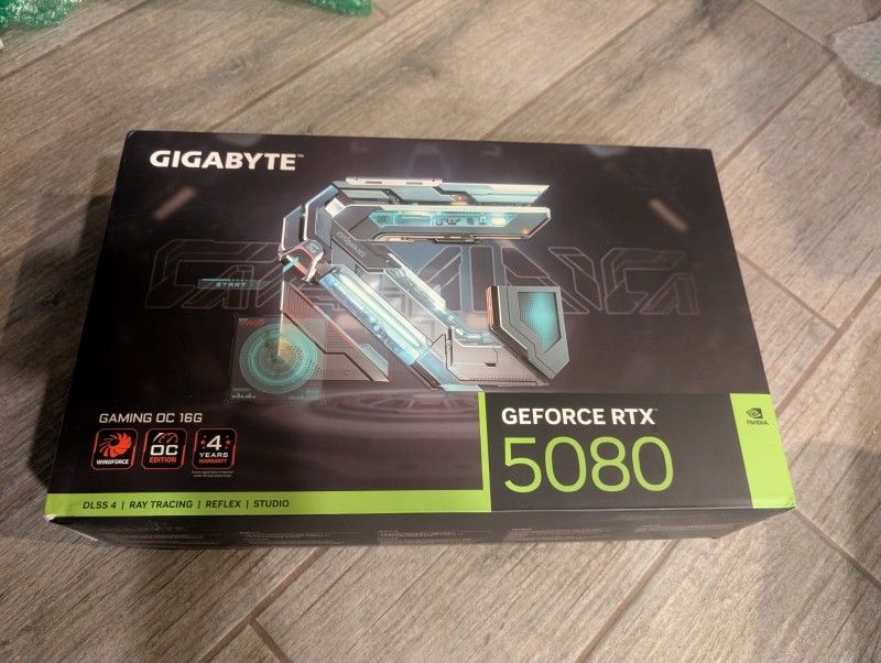 Gigabyte GeForce RTX 5080 OC Gaming Graphics Card