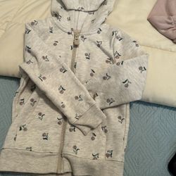 3T Cat And Jack Zip Up Sweatshirt