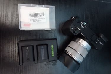 Sony a6400 mirror less camera with Sony 16-55mm oss lens