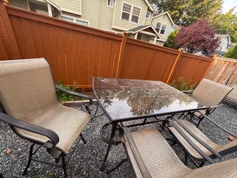 outdoor table