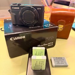 Canon G7X Mark II