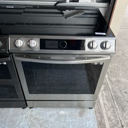 Samsung New Smart Glass Stove Air Fryer 