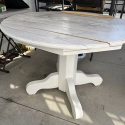 Medium Round Wood Table