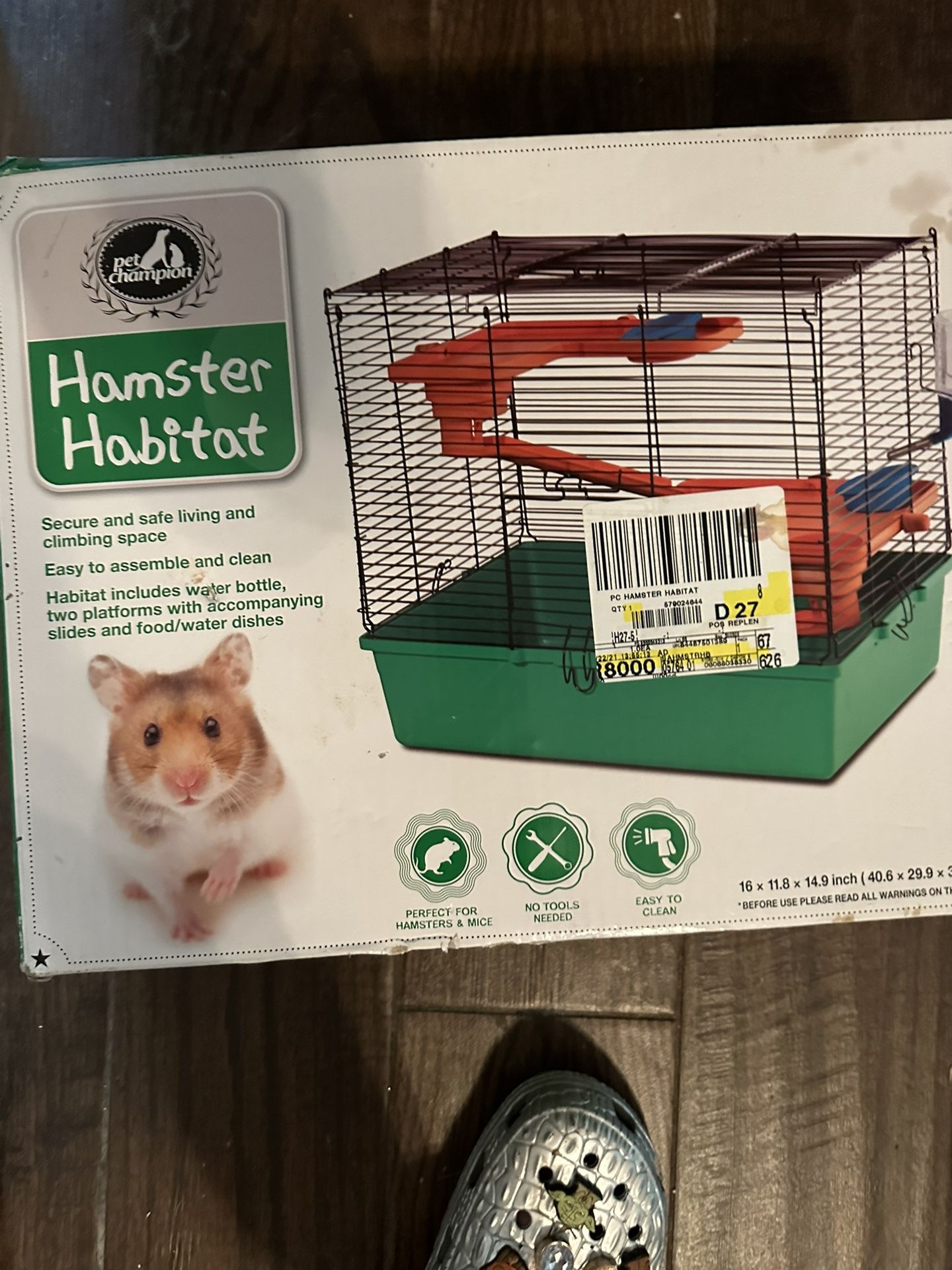 Hamster habitat Cage New In BOX Never Opened