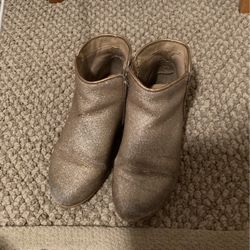 Gold Kids Shoes Size 12