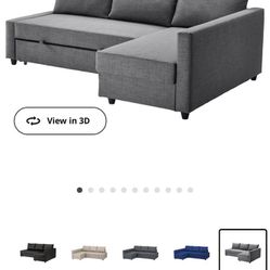 FRIHETEN Sleeper Sectional Sofa