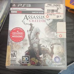 Pre-Owned Assassin’s Creed 3 PS3