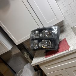 Front Grill And Headlights 