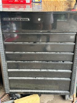 Tool box with tools