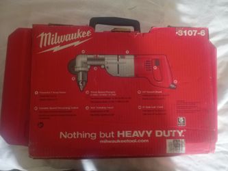 Milwaukee 1/2 Right angle Drill