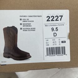 New Steel Toe Red Wing Cowboy Boots