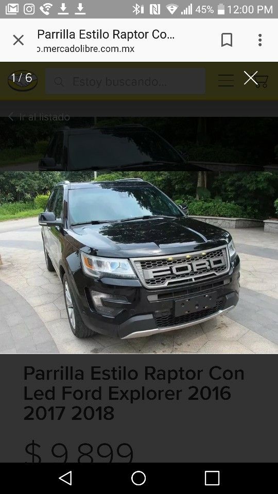 2016 2017 Ford Explorer Grill For In Warren Mi Offerup 2016 2017 Ford Explorer Grill