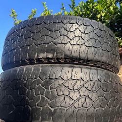 275 65 20 Goodyear wrangler 275/65/20 used tires 275/65R20