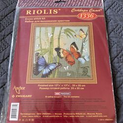 Butterflies” RIOLIS 1336 Counted Cross Stitch Kit