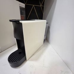 Nespresso coffee maker with pods