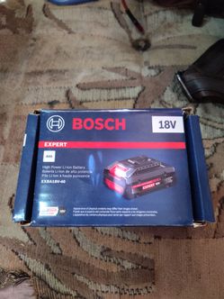 18v 4ah Bosch expert high power battery NEW