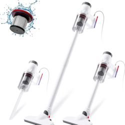 Corded Vacuum Cleaner, Handheld 5-in-1 Stick Lightweight Vacuum Broom Car Vacuum for Pet Hair Hardwood Floor Cat Litter Cleaning