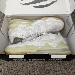 Nike Lebron 17 Low EP White Camo