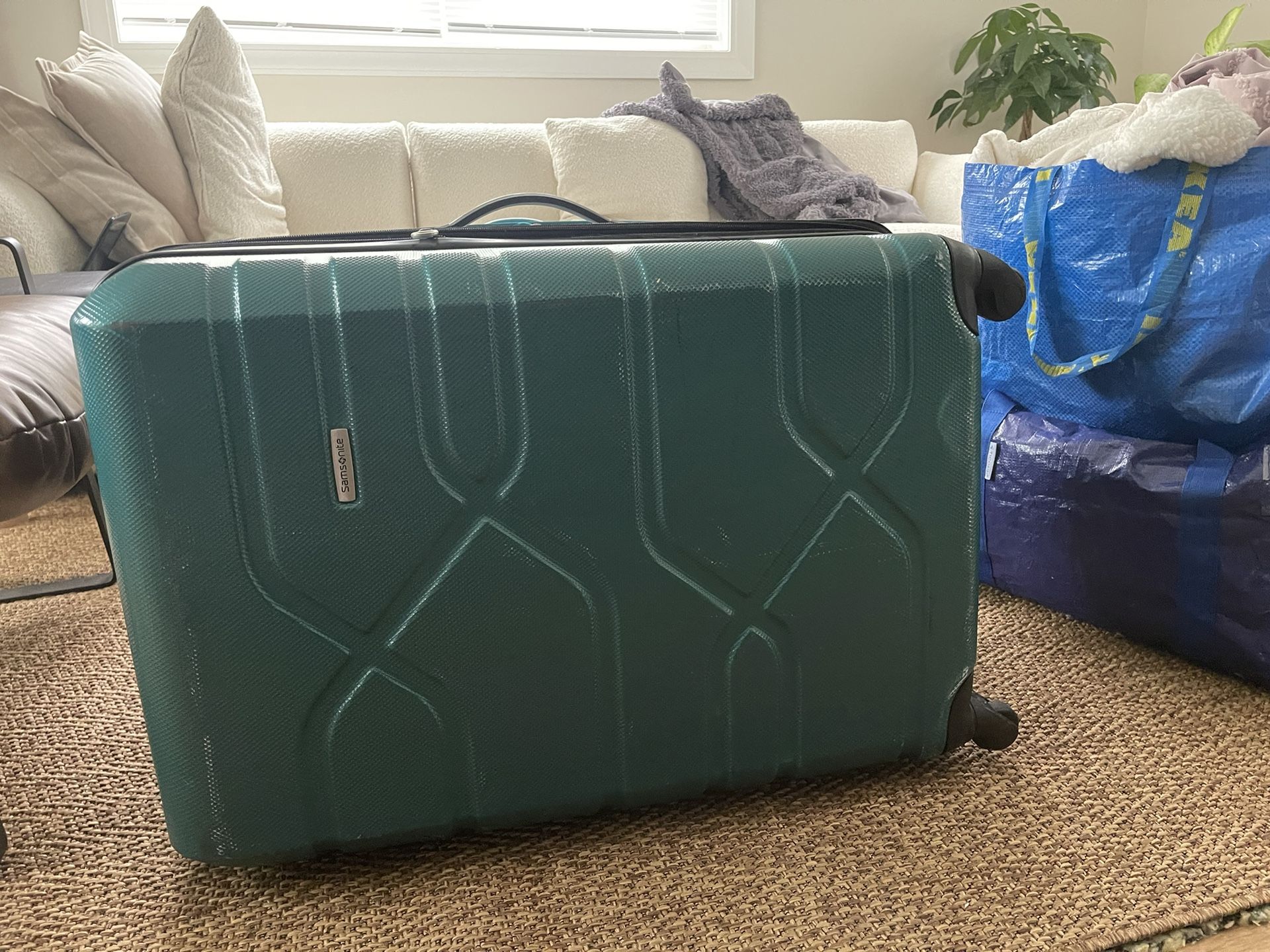 2 Used Hard Shell Luggage