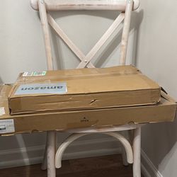 Furniture sale, new, vintage design chair, coffee table, laptop table