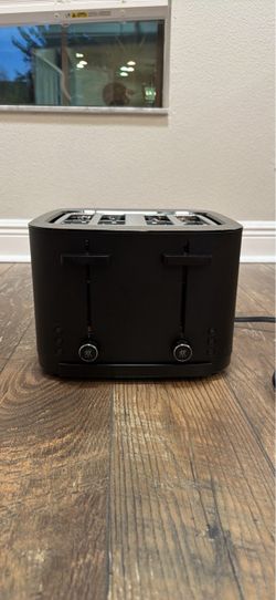 NEW - ZWILLING Enfinigy 4 Slice Long Wide Slot Toaster  Black Stainless