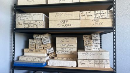 Baseball card collection