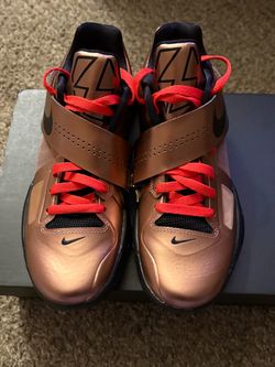 Nike KD Christmas Basketball Sneakers Copper