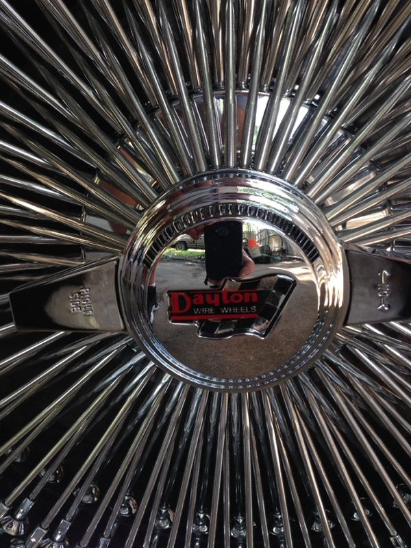 True 144 spoke stamped Dayton wire wheels for Sale in Dallas, TX OfferUp