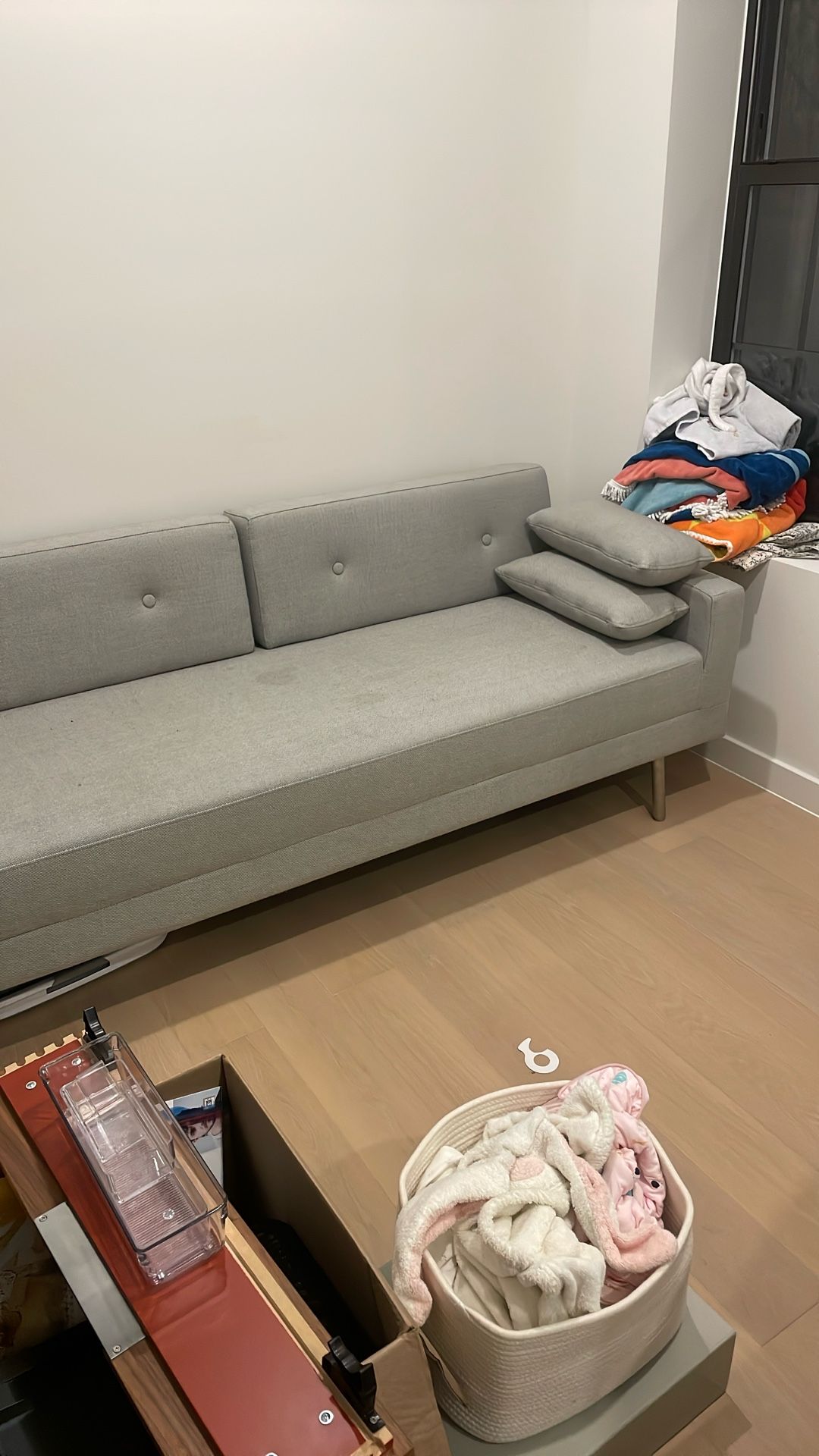 Genuine Blue Dot Sofa, The One Night Stand