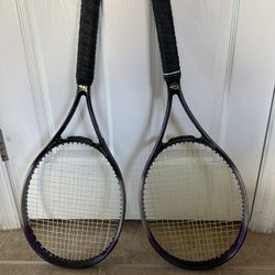 2 Dunlop Super Revelation Tennis Rackets SALE