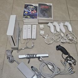 Nintendo Wii Bundle ( Zelda Game )