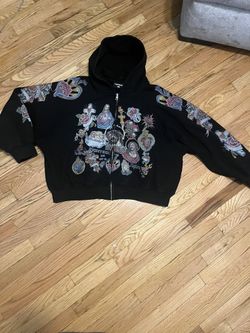 Black Righteous Hoodie Size L