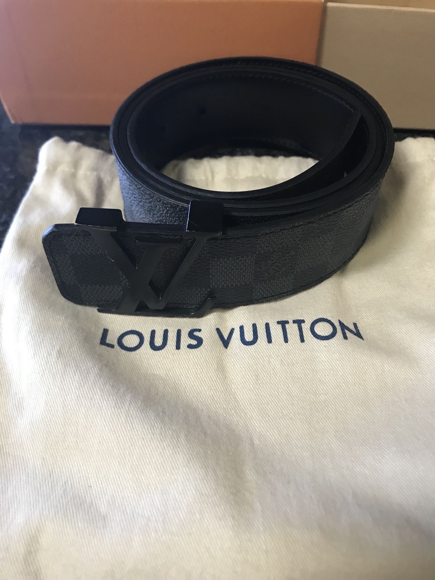 Louis Vuitton 40MM Damier Graphite Belt for Sale in Claremont, CA