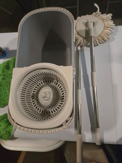 Spin Mop and Bucket Set