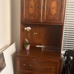 Wooden Cabinets  (Copy or Computer Top) 